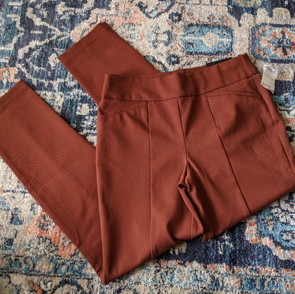 Chico's burnt orange pants